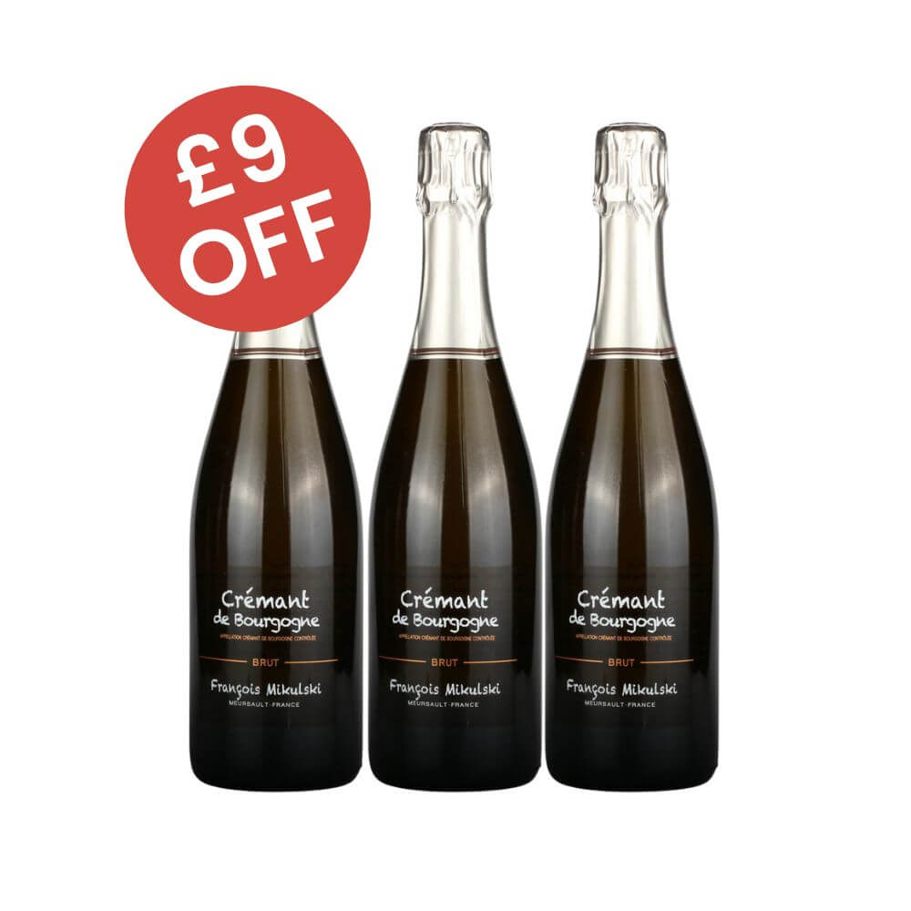 Pre Ship Offer - Domaine Francois Mikulski, Cremant de Bourgogne Blanc Brut NV