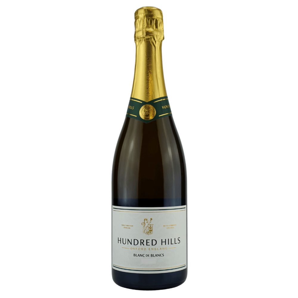 Bottle shot Hundred Hills, Blanc de Blancs, English Sparkling Wine